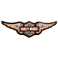 Harley Davidson Logo Wings Png