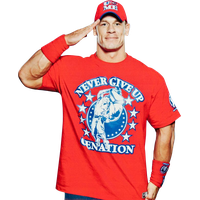 John Cena Red Shirt Png