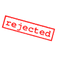Rejected Stamp Png Clipart