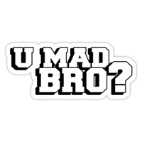 U Mad Bro Png Image