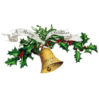 Christmas Bell Png Clipart