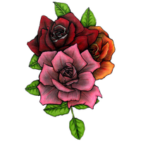 Rose Tattoo Png Pic
