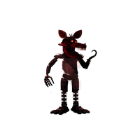 Nightmare Foxy Png Clipart