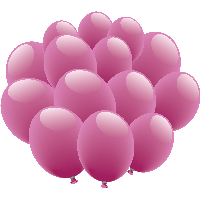 Purple Balloons Png Image