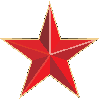 Red Star Png Image