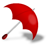 Red Umbrella Png Image