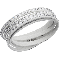 Silver Ring With Diamonds Png