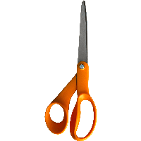Orange Scissors Png Image Download