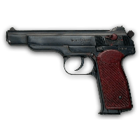Apc Stechkin Handgun Png Image