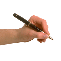 Pen In Hand Png Image