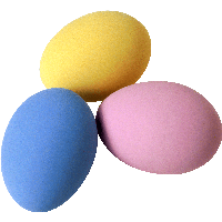 Colorful Eggs Png Image