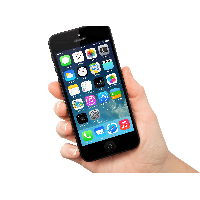 Iphone In Hand Transparent Png Image