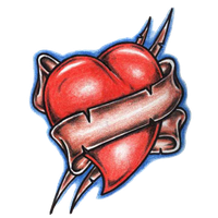 Heart Tattoos Png Picture