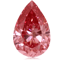 Red Drop Diamond Png Image