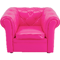 Pink Armchair Png Image