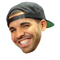 Drake Face Clipart
