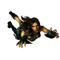 Lara Croft Transparent