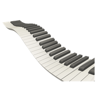 Wavy Piano Keys