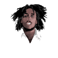 Bob Marley Transparent Background