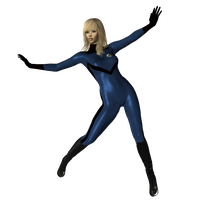Invisible Woman Transparent Image