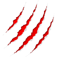 Claw Scratch Red Vector