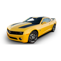 Yellow Camaro Transparent Image