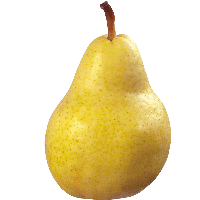 Yellow Pear Png Image