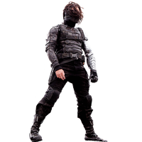 Winter Soldier Bucky Transparent Background