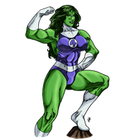 She Hulk Transparent Image