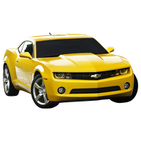 Yellow Camaro Transparent
