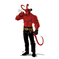 Hellboy Transparent Background