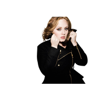 Adele Transparent Background