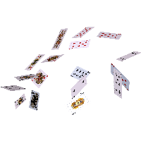 Flying Cards Png