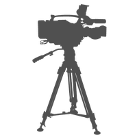 Video Camera Tripod Clipart