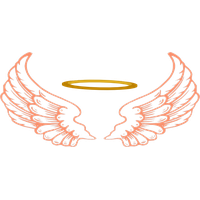 Angel Halo Wings Clipart