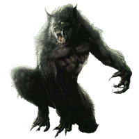 Werewolf Transparent Background