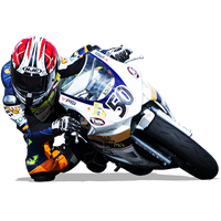 Racing Motorbike Clipart