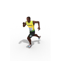 Usain Bolt Transparent Background