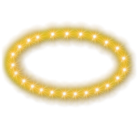 Glowing Halo Transparent Background