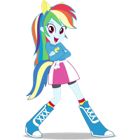 Rainbow Dash Equestria Girls Image