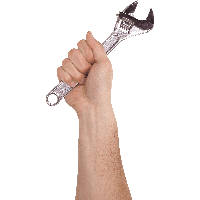 Wrench In Hand Png