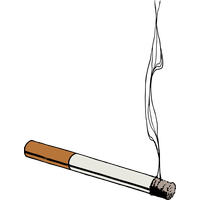 Thug Life Cigarette Clipart