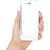 Apple Iphone In Hand Transparent Png Image
