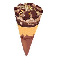 Ice Cream Cone Transparent