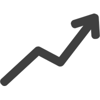 Stock Market Graph Up Clipart