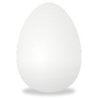 White Egg Png Image