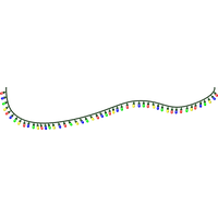 Christmas Lights Transparent Background