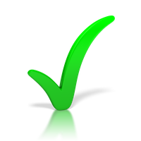 Green Tick Clipart