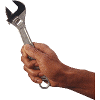 Wrench In Hand Png