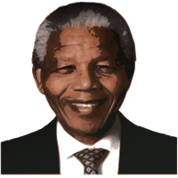 Nelson Mandela Transparent